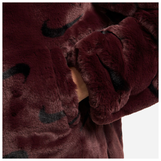 Nike Γυναικείο Jacket Sportswear Fur AOP